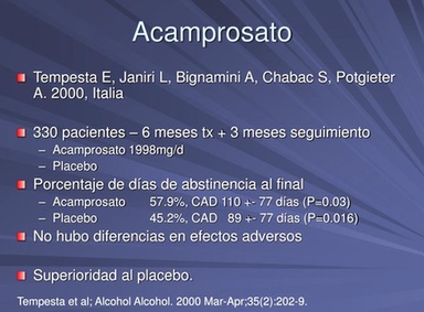 acamprosato